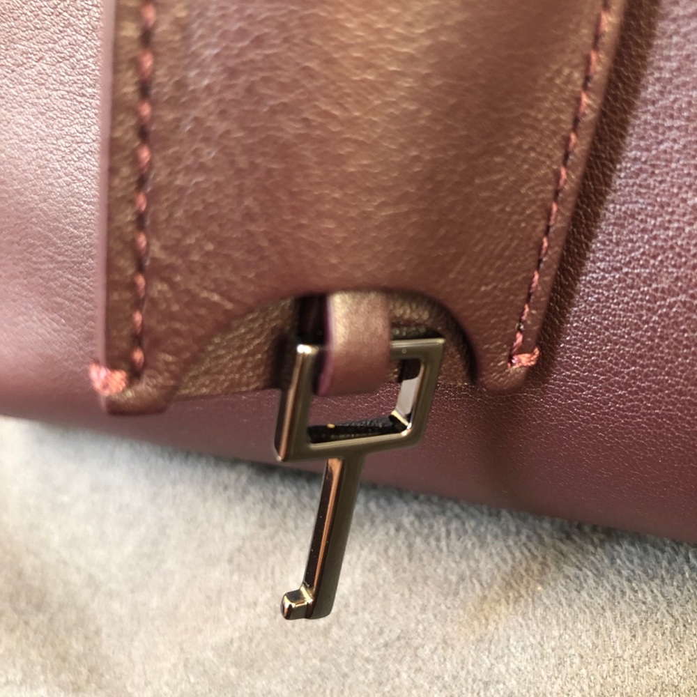 TOM FORD India Medium purple Leather Satchel Bag - Picture 16 of 16
